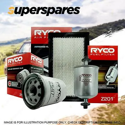 Ryco Oil Air Fuel Filter Service Kit For Nissan Pathfinder R50 Series 2 • $62.93