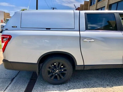 $4500 • Buy New Canopy SsangYong Musso XLV (Long Tub) FORCE PRO PLUS  2018+ Fine Silver #SAF