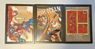 $140 • Buy JoJo's Bizarre Adventure JOJO Hirohiko Araki Exhibition Framed Clear File 3 Set