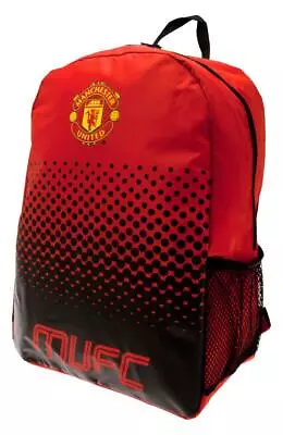 Manchester United FC Unisex Adult Backpack Ideal Gift For MU Football Club Fans • £26.99