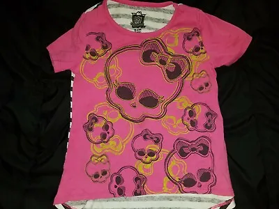 Monster High 6X Top Tunic With Stripes On Back - EUC • $7.50