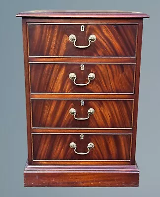 Mahogany Filing Cabinet Reprodux Bevan Funnell • £220
