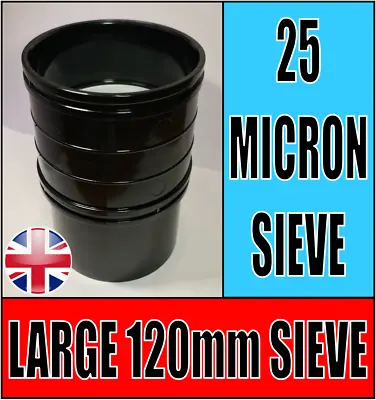 Large 25 Micron Nylon Mesh Stackable Sieve Food Grade Strainer Home Brew Filter • £29.99