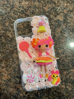$45 • Buy Homemade Lalaloopsy Kawaii Decoden Phone Case For IPhone 12