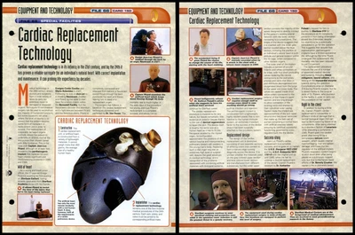 £1.49 • Buy Cardiac Replacement Technology - Special Facilities - Star Trek Fact File Page