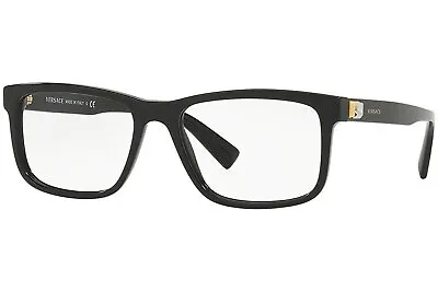 Versace Men's Black Eyeglasses 0VE3253 55mm • $99.99