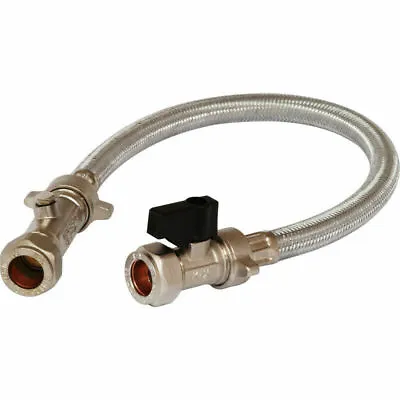 £13.99 • Buy STRAIGHT FILLING LOOP CENTRAL HEATING COMBI BOILER DOUBLE CHECK LEVER VALVE 15mm