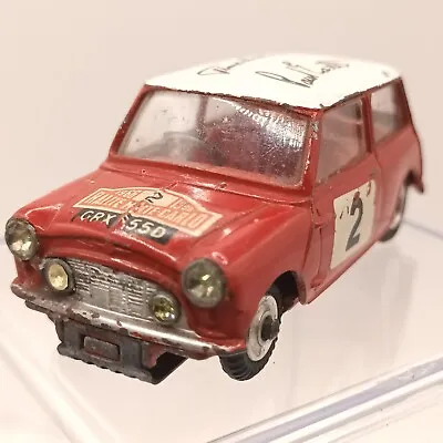 Corgi Toys No. 321 - BMC Mini-Cooper S - Rallye Monte Carlo - 'Easter + Makinen' • $88.41