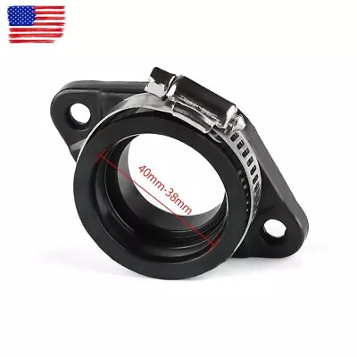 Carb Flange Adapter For Mikuni 30-34 Carburetors 60mm 40mm Spigot M-VM34-200K • $13.99