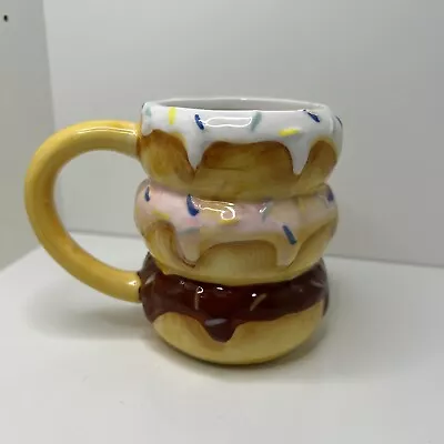 Stacked Sprinkled Donuts Coffee Mug Tea Cocoa Cup By Room Essentials Gift • $10