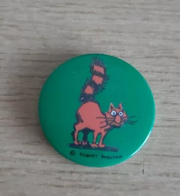 Vintage Fat Freddy's Cat Gilbert Shelton Comic Badge • £6.99