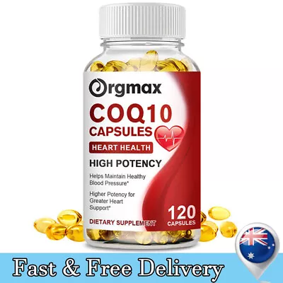 Coenzyme Q10 CoQ10 Capsules 300mg Relieve FatigueSupport Nerve & Heart Health • $23.89