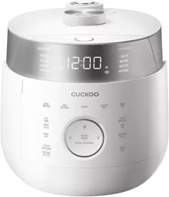 CUCKOO 6-Cup IH Twin Pressure Rice Cooker (CRP-LHTR0609F)- [Official Store] • $959