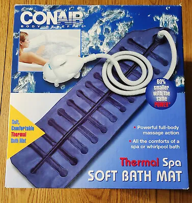 Conair Thermal Spa MBTS2N Full Body Massage Action Soft Bath Mat W/ Box  • $64.98