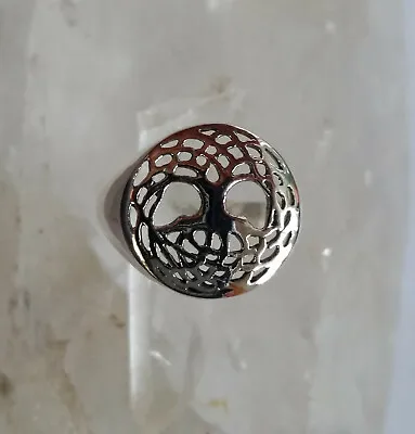 001 Tree Of Life Solid 925 Sterling Silver Ring Sz 6/8/9/10 Rrp $49.95 • $26.99