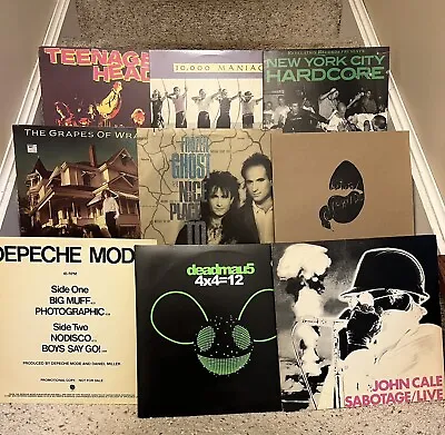 $4 Vinyl LP's Punk/Alternative/New Wave With $6 Flat Shipping Huge Update 4/6 • $40