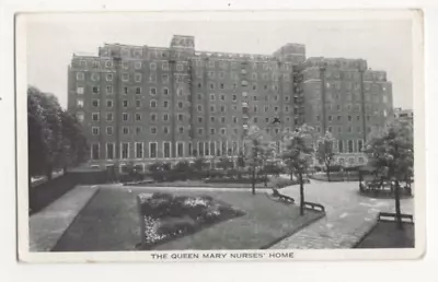 London The Queen Mary Nurses Home St Bartholomews 1940s Vintage Postcard • £4