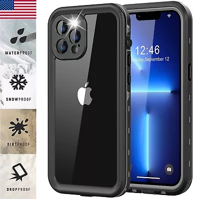 Life Waterproof Shock Dust Proof Case Cover IPhone 13 12 11 14 15 Pro Max XR XS8 • $15.99