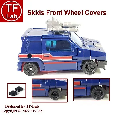 Front Wheel Covers Upgrade Kit For Legacy Skids Deluxe Transformers TF-Lab • $3.16