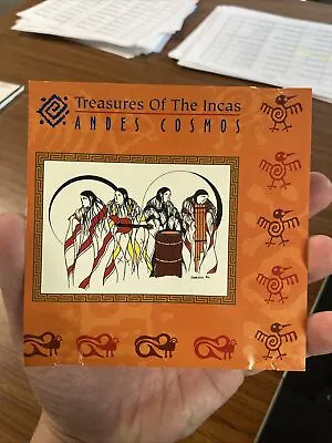 Treasures Of The Incas Andes Cosmos (CD 1995) • $6