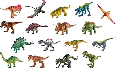 Jurassic World Mini Dinosaur Action Figure With 1 Or 2 Movable Joints Iconic... • $7.72