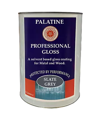 Palatine Professional Gloss Paint Oil Based Internal External  1lt | 2.5lt | 5lt • £64.71