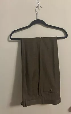 Mens Tan Tweed Pants Lauren Ralph Lauren Size 32-30 (New Without Tags) 100% Wool • $35