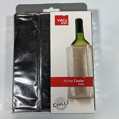 New In Box VACU VIN Rapid Wine Ice Bottle Cooler Chills Drinks In 5 Minutes • $16.95