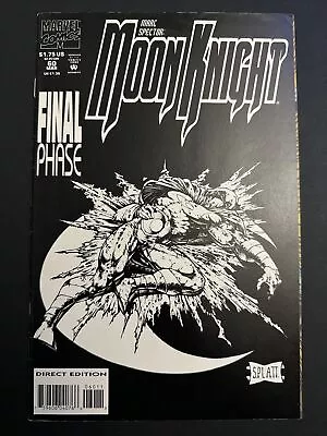 Marc Spector Moon Knight Marvel Comic Book Key Issue #60 Final Issue Platt Art  • £14.49