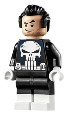 LEGO Punisher Minifigure - 76178 Spiderman Daily Bugle - Marvel Superheroes  NEW • $43.42
