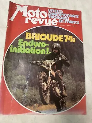 Magazine Motorcycle No 2182 1974 Enduro Brioude Factory Ceriani Soccer France • $21.87