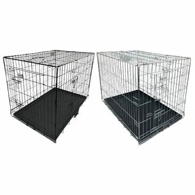 £44.95 • Buy HugglePets Dog Cage Puppy Training Crate Pet Carrier - Small Medium Large XL XXL