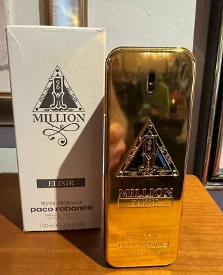 Paco Rabanne One 1 Million Elixir Parfum Natural Spray 3.4oz 100ml NIB Tester • $105