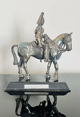 ‘Royal Hampshire’ Blues & Royals Officer On Horseback Figurine: No. 2119 Of 5000 • £110