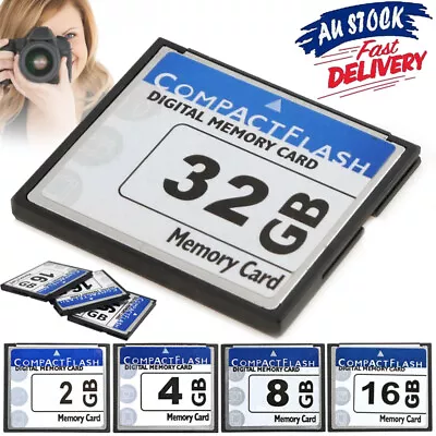 High Speed CF Memory Card Compact Flash CF Card For Digital Camera Computer • $24.34