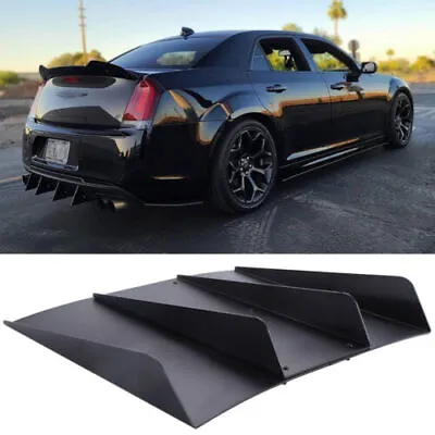 ⭐Black Rear Bumper Diffuser Shark ABS 4-Fin Spoiler Lip Splitter For Mazda Miata • $40.99