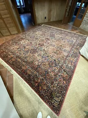 11x12 KARASTAN 717 RUG MULTICOLOR PANEL KIRMAN 717 100% WOOL RUG • $700