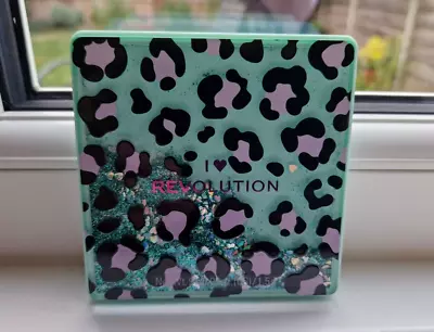 I Heart Revolution Makeup Eyeshadow Palette - Glitter Leopard • £5.99