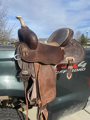 Martha Josey 14” Barrel Saddle • $2750