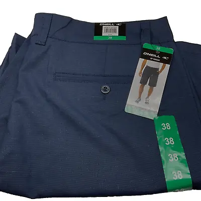 O'Neill Men's Blue 2 Way Stretch Shorts Inseam 10  Size 38 NWT • $18.45