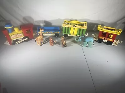 Vintage Fisher Price Circus Train  … With Some Figures • $35