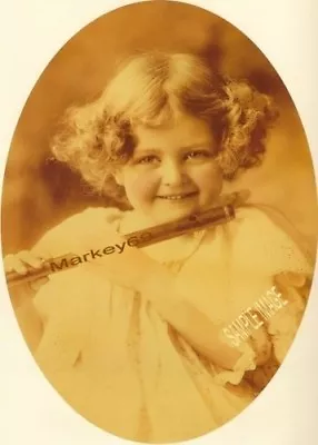 M B Parkinson Cupid  Girl Print With Flute Josephine Anderson • $10