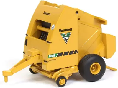 Vermeer Model 604R Round Hay Bailer W Hay Bale 1:64 Scale Diecast Model - Specca • $60.99