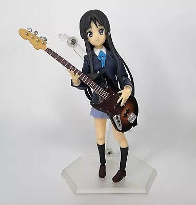 Figma 058 K-ON! Mio Akiyama School Uniform Ver. Figure Max Factory Japan Anime • $49.99