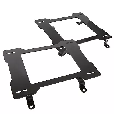 Fits 1979-1998 Ford Mustang Racing Seats Laser Welded Mount Brackets Rail Tracks • $84.99