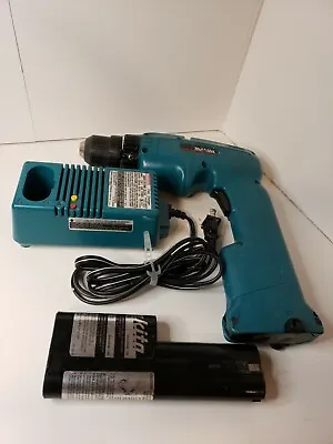 Makita 9.6 Volt 3/8 Cordless Drill With Charger  - 6011D - DC1210 Battery • $28.50