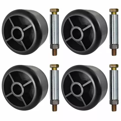 4Pk Deck Roller With Hardware Kit For Grasshopper Mower 426122 902284 243365 • $30.99