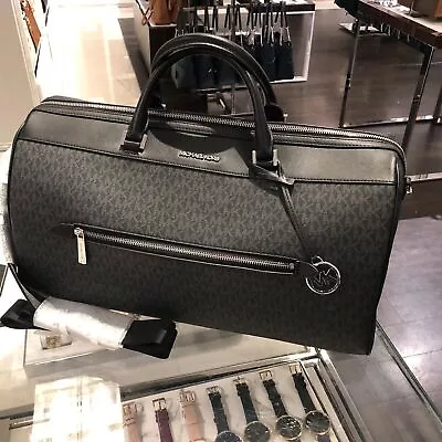 Michael Kors Jet Set Travel XL Duffle Weekender Luggage Bag - Black • $234
