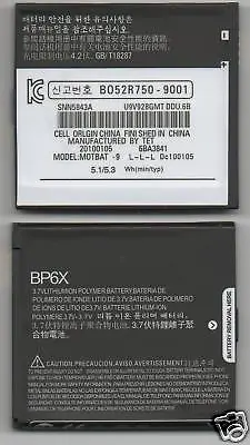 New Battery For Motorola Bp6x Mb200 Cliq Tmobile Xt610 Droid Pro Verizon Usa  • $9.99