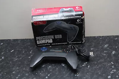 Logitech Wingman Precision USB Game Pad Controller PC Working Read Notes • £8